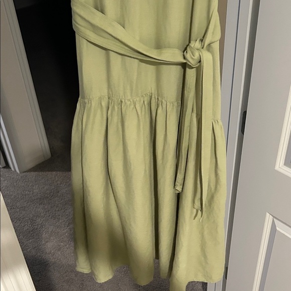 Marissa Webb Sage Green Midi Dress - Picture 5 of 11